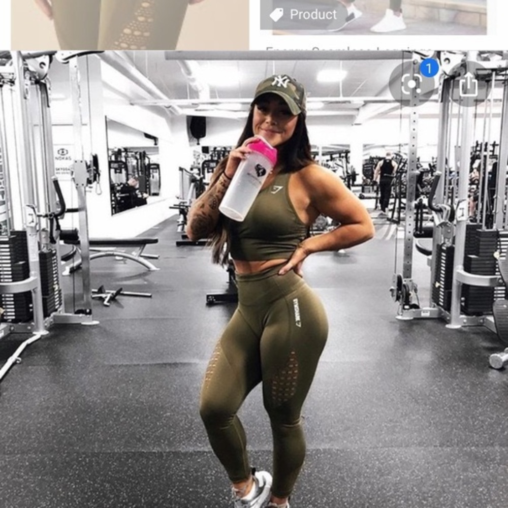 Gymshark Workout Leggings and Sports Bra Small